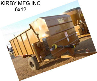 KIRBY MFG INC 6x12