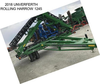 2018 UNVERFERTH ROLLING HARROW 1245