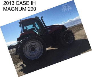 2013 CASE IH MAGNUM 290