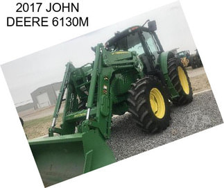 2017 JOHN DEERE 6130M