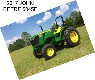 2017 JOHN DEERE 5045E