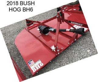 2018 BUSH HOG BH6