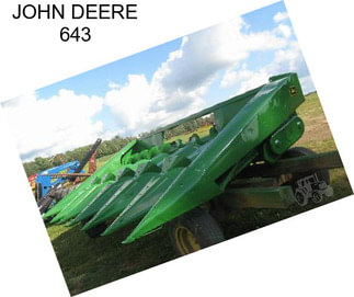 JOHN DEERE 643