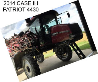 2014 CASE IH PATRIOT 4430