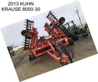 2013 KUHN KRAUSE 8000-30