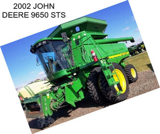 2002 JOHN DEERE 9650 STS