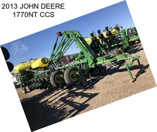 2013 JOHN DEERE 1770NT CCS