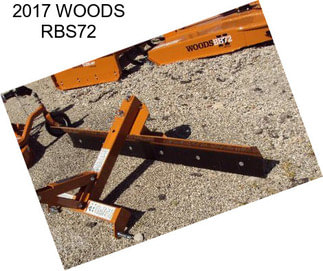 2017 WOODS RBS72