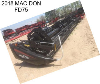 2018 MAC DON FD75