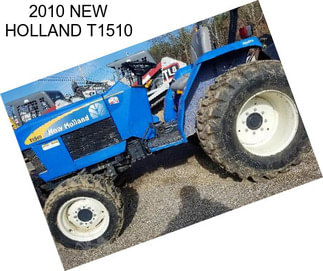 2010 NEW HOLLAND T1510