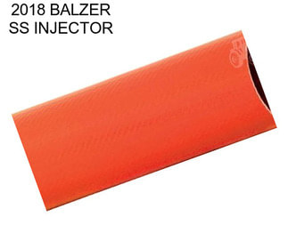 2018 BALZER SS INJECTOR