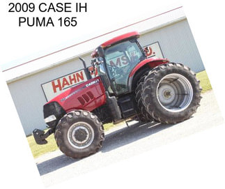2009 CASE IH PUMA 165
