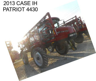 2013 CASE IH PATRIOT 4430