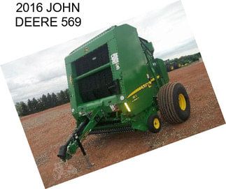 2016 JOHN DEERE 569