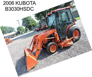 2006 KUBOTA B3030HSDC