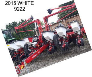 2015 WHITE 9222