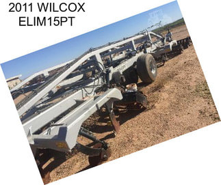 2011 WILCOX ELIM15PT