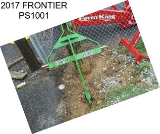 2017 FRONTIER PS1001