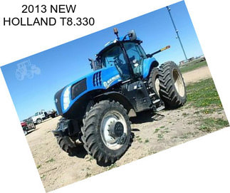 2013 NEW HOLLAND T8.330