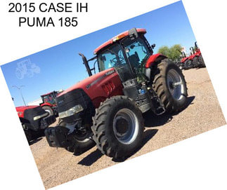 2015 CASE IH PUMA 185