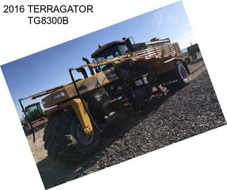 2016 TERRAGATOR TG8300B