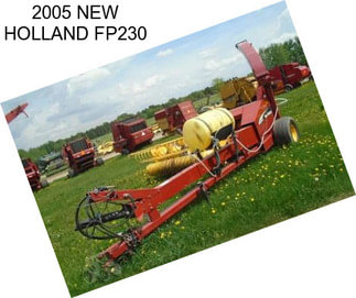 2005 NEW HOLLAND FP230