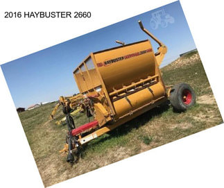 2016 HAYBUSTER 2660