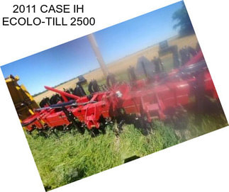 2011 CASE IH ECOLO-TILL 2500