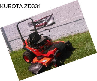 KUBOTA ZD331