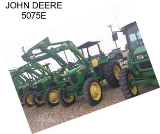 JOHN DEERE 5075E