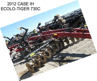 2012 CASE IH ECOLO-TIGER 730C