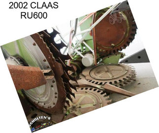 2002 CLAAS RU600