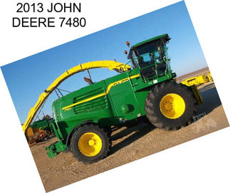 2013 JOHN DEERE 7480