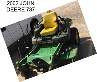 2002 JOHN DEERE 737