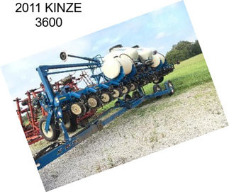 2011 KINZE 3600