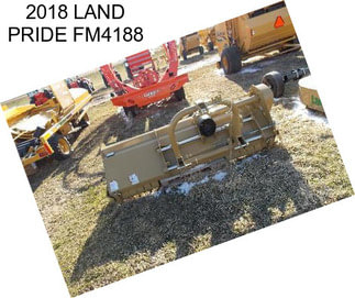 2018 LAND PRIDE FM4188