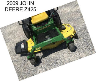2009 JOHN DEERE Z425