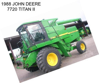 1988 JOHN DEERE 7720 TITAN II