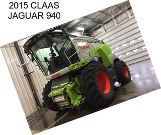 2015 CLAAS JAGUAR 940