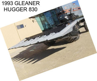 1993 GLEANER HUGGER 830