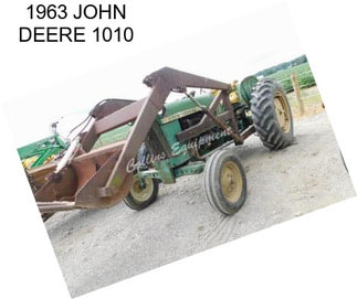 1963 JOHN DEERE 1010