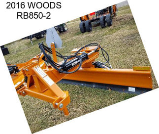 2016 WOODS RB850-2