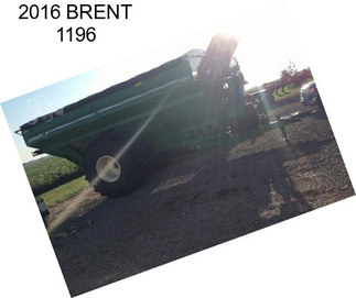2016 BRENT 1196