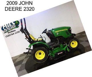 2009 JOHN DEERE 2320