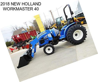 2018 NEW HOLLAND WORKMASTER 40