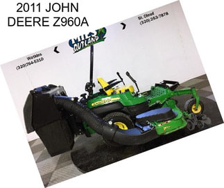 2011 JOHN DEERE Z960A