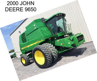 2000 JOHN DEERE 9650