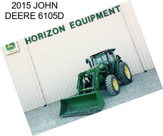 2015 JOHN DEERE 6105D