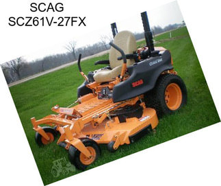 SCAG SCZ61V-27FX