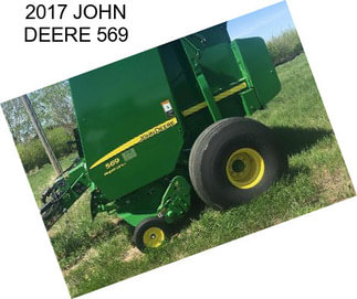 2017 JOHN DEERE 569